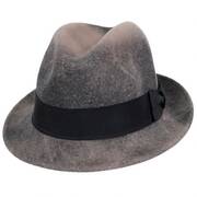 Tino Wool LiteFelt Trilby Fedora Hat - Taupe/Brown