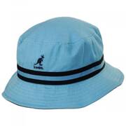 Stripe Lahinch Cotton Bucket Hat - Light Blue