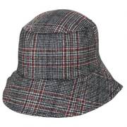 Morelia Plaid Wool Blend Bucket Hat