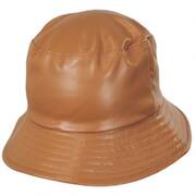Roderick Vegan Leather Bucket Hat