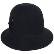 Joelle Wool Felt Cloche Hat
