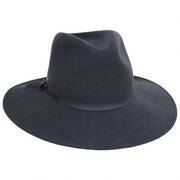 Mireille Wide Brim LiteFelt Wool Fedora Hat