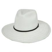 Celaya Knit Chenille Safari Fedora Hat