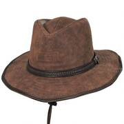 Rattler Vegan Leather Outback Hat