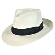 Hot Springs Panama Straw C-Crown Fedora Hat