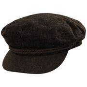 Tweed Fiddler's Cap - Brown