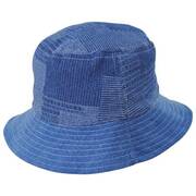 Quentin Reversible Patchwork Denim Bucket Hat