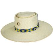 Mamacita Palm Straw Gambler Hat