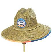 Sun Burst Rush Straw Lifeguard Hat