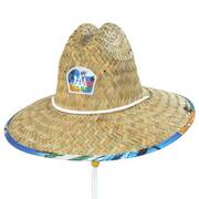 Seaside Straw Lifeguard Hat