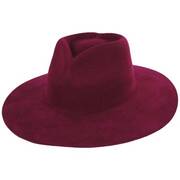 Amore Heart Wool Felt Fedora Hat