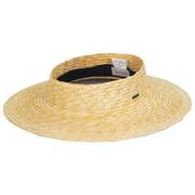 Joanna Wheat Straw Crownless Sun Hat
