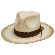 Sunny Panama Straw Fedora Hat