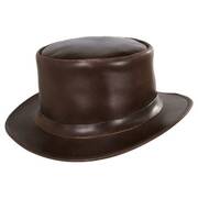 John Bull Leather Top Hat