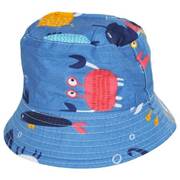 Kids' Sea Life Cotton Bucket Hat