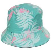 Flamingo Cotton Reversible Bucket Hat