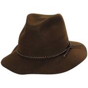 Freeport II Wool and Leather Fedora Hat