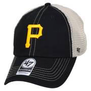 Pittsburgh Pirates Trawler 47 Mesh Clean Up Snapback Baseball Cap