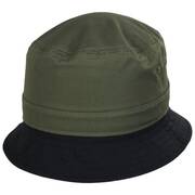 Jeff Jeff Two-Tone Cotton Bucket Hat