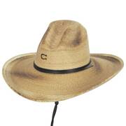 Ride or Die Palm Straw Gus Western Hat