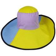Maddie Color Block Cotton Sun Hat