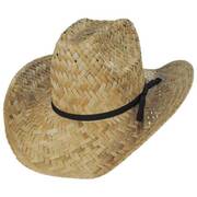 Houston Rush Straw Cowboy Hat - Natural