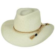 Dayton Raindura Toyo Straw Outback Hat - Ivory