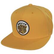 Kit MP Wool Blend Snapback Baseball Cap - Gold