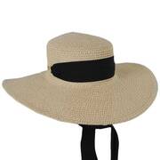 Marina Toyo Braid Scarf Swinger Sun Hat