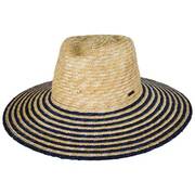Joanna Festival Wheat Straw Fedora Hat