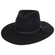 Cohen Wool Felt Cowboy Hat - Black