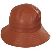 Sylvie Vegan Leather Bucket Hat