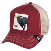 Bull Mesh Trucker Snapback Baseball Cap