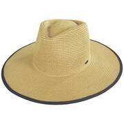 Santiago Toyo Straw Blend Rancher Fedora Hat