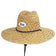 Parsons Palm Leaf Straw Lifeguard Hat
