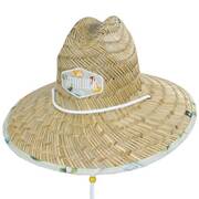Vic Rush Straw Lifeguard Hat
