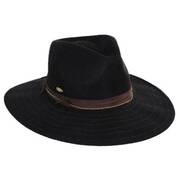 Delvey Knit Cotton Fedora Hat