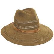 Felicity Knit Cotton Safari Fedora Hat