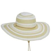 Yuri Toyo Straw Striped Swinger Hat