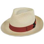Botanic Toyo Straw Fedora Hat