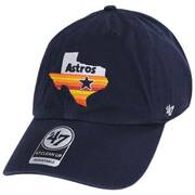 Houston Astros MLB Clean Up Legacy Strapback Baseball Cap Dad Hat