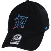Miami Marlins MLB Clean Up Strapback Baseball Cap Dad Hat