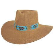 La Paz Toyo Straw Rancher Fedora Hat