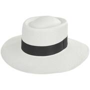 Grade 10 Panama Straw Gambler Hat