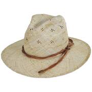 Florin Sisal Straw Fedora Hat