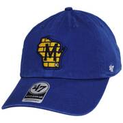 Milwaukee Brewers MLB Clean Up Strapback Baseball Cap Dad Hat