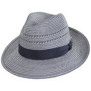 Eli Two-Tone Vented Fedora Hat