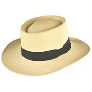 B2B Jaxon Cuenca Panama Straw Gambler Hat