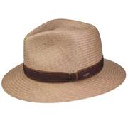 Brooks Panama Straw Fedora Hat