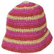 Palo Striped Crochet Toyo Bucket Hat